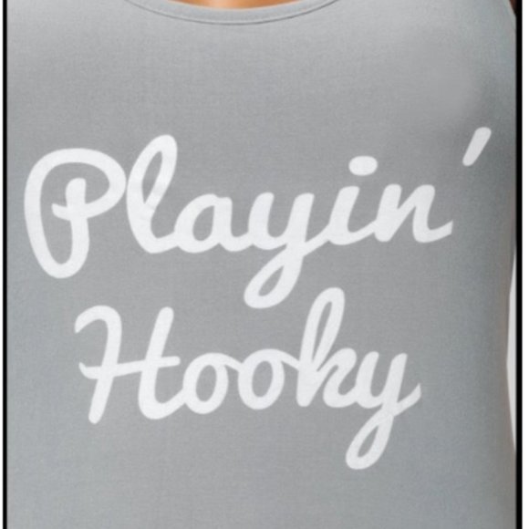 Playin Hooky PJ Set - Grey/Combo - Picture 2 of 10